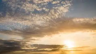 Scattered clouds and cold temperatures tonight