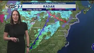 Scattered light snow showers overnight
