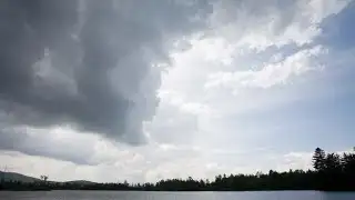 Scattered rain and snow