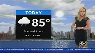 Scattered Showers, Storms Monday