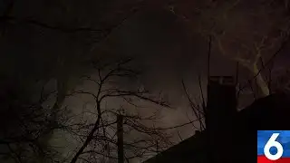 SCENE VIDEO: Vacant Omaha house catches fire again