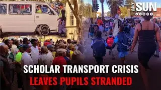 Scholar transport crisis leaves pupils stranded