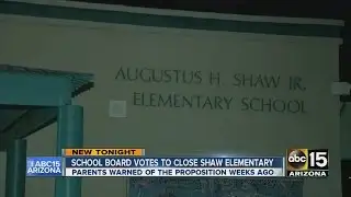 School Board votes to shut down Phoenix school