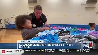 School laces up students with new shoes