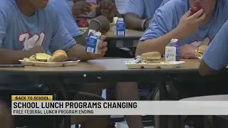 School lunches no longer free for all students