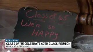 School’s first graduating class holds 60 year reunion.