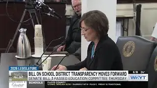 School transparency bill heads to Senate floor