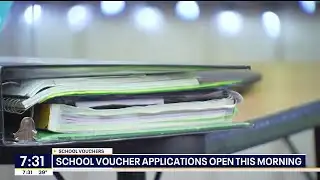 School voucher applications open this morning