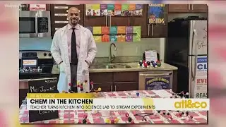 Science Teacher Turns Kitchen Into Chem Lab