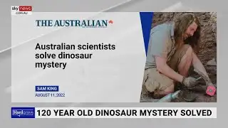 Scientists solve 120-year-old dinosaur mystery