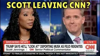 Scott Jennings leaving to CBS would be DEVASTATING for CNN! 