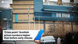 Scottish prison numbers higher than before early release scheme #news #currentaffairs
