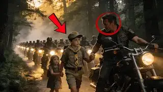 Scout vs Kidnappers! He Saved a Biker’s Daughter. 127 Hells Angels Just Arrived!