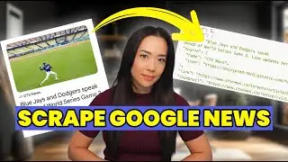 Scrape Google News using Javascript