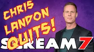 SCREAM 7 BREAKING NEWS **CHRISTOPHER LANDON QUITS!**
