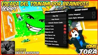 SCRIPT NO KEY ESCAPA DEL TSUNAMI POR BRAINROTS ROBLOX | DELTA EXECUTOR MOBILE 🔥