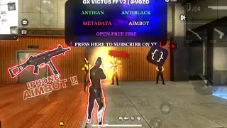 SCRIPTABLE IOS FF  🔥 FREE FIRE IOS DNS 🔥SCRIPT PANEL FOR IOS 🗿ANTIBAN IOS PANEL