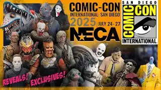 SDCC 2025 NECA Toys  – HORROR Reveals and Announcements