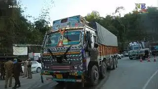 SDPO Naharlagun inspects BANDERDEWA CHECK GATE amid Lock-down