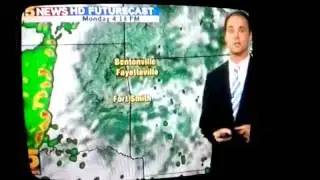 Sean Bailey doing the weather 5 news