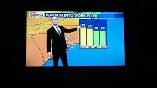 Sean Bailey weather update for WMBF t.v.