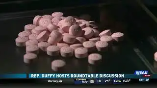 Sean Duffy Hosts Drug Enforcement Roundtable (WEAU)