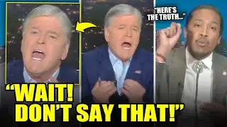 Sean Hannity PANICS After Guest Exposes Him...