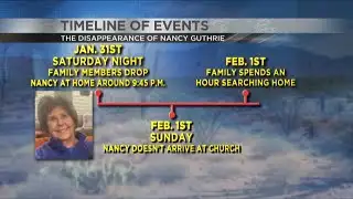 Search continues for 84-year-old Nancy Guthrie