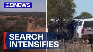 Search for alleged triple-killer in NSW intensifies | 9 News Australia