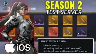Season 2 Test Server iOS Version | Test Server Cod Mobile 2026 | Codm Test Server 2026