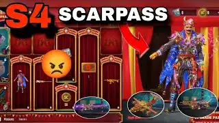 ‼️ SEASON 4 SCAR PASS REVEAL FULL 🫵🤯  #scarfall2 
