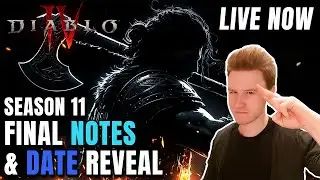 Season of Divine Intervention Diablo 4 S11 Dev Update