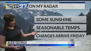 Seasonable with some sunshine