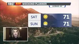 Seasonably cool and quiet weekend ahead