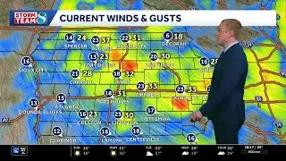 Seasonal sunshine Sunday, then warm again