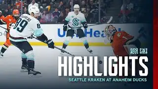 Seattle Kraken at Anaheim Ducks | 12/22 Game Highlights