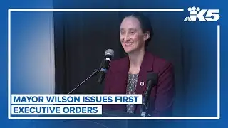 Seattle mayor issues first executive orders