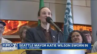 Seattle Mayor Katie Wilson sworn in