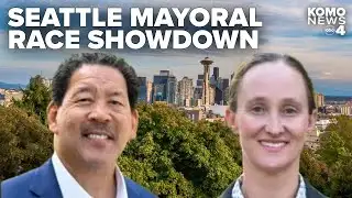 Seattle mayoral race: Harrell pushing experience, Wilson pushing change