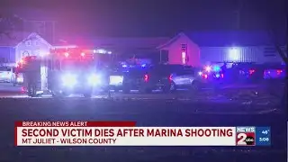 Second victim dies after TN marina shooting