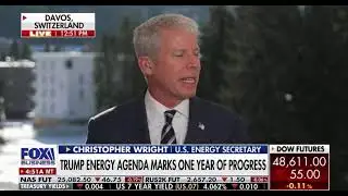 Secretary Wright Joins Maria Bartiromo on Fox Business - January 21, 2026