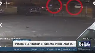 Security camera captures hit-and-run crash