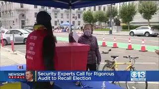 Security Expert Calling For Post-Recall Election Audit