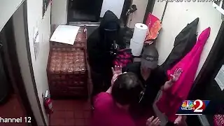Security footage shows armed robbers terrorizing Palm Bay Wendy