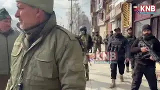 Security Forces launch Fresh CASO in Srinagar’s Abi Guzar