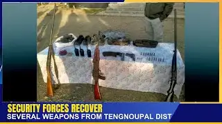 SECURITY FORCES RECOVER SEVERAL WEAPONS FROM TENGNOUPAL DIST   | 03 FEB 2026