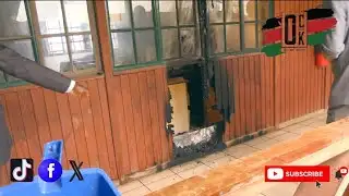🔥See How Unknown People Attempted Burning Down Bomet Law Courts