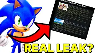 SEGA Leaks are REAL for the NEXT SONIC GAME?