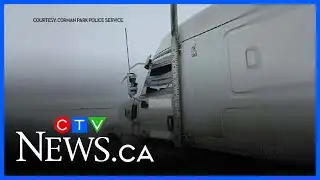 Semi driver fired after damaged truck stopped near Saskatoon