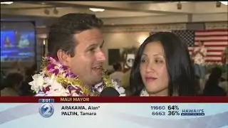 Sen. Brian Schatz and wife, Linda
